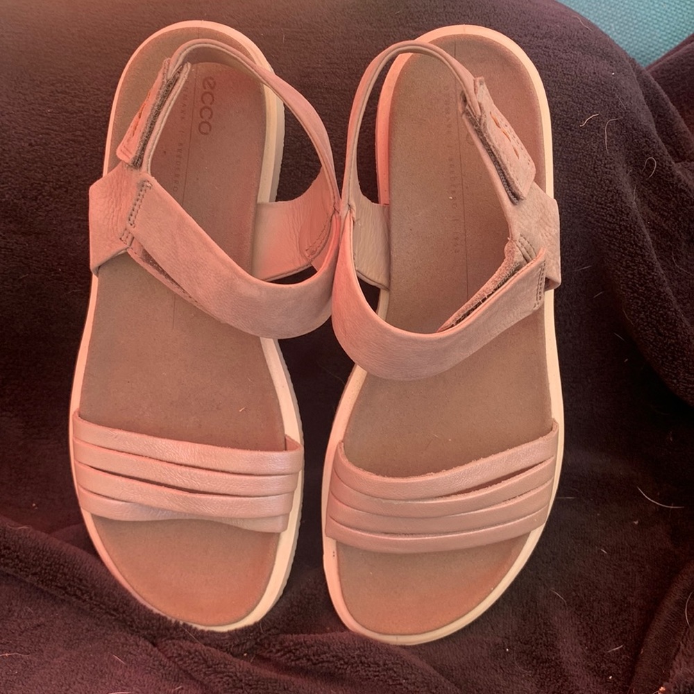 Ecco Sandals made in Indonesian size 37 European or size 6 USA